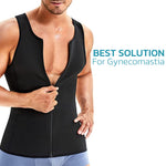 ChestSculptor™  Gynecomastia Compress Zipper Vest