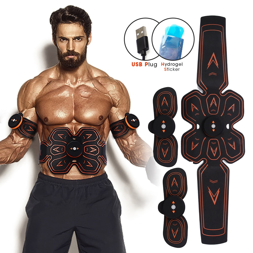 Kit Amincissant Pour Muscles Abdominaux - EMS Stimulation - Noir – Wireless  Muscle Stimulator